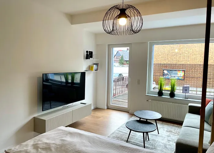 アパート - 4 Pers - 24h Self Check-in - Verkehrsanbindung *